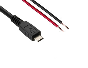 Câble d'alimentation direct MICRO USB