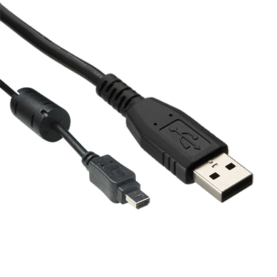 Câble MINI USB 0,8 mètre