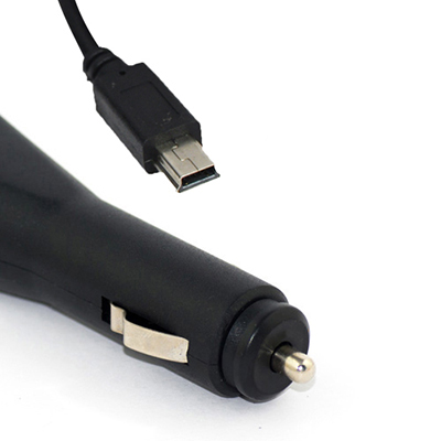 Câble allume cigare 12/24V MINI USB 1 mètre