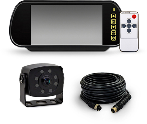 Les packs caméra de recul avec écran dédié filaire, sans fils ou wifi