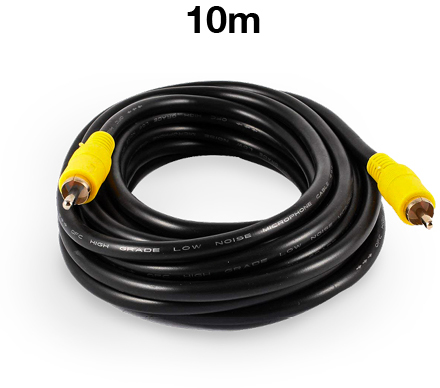 Câble vidéo RCA 10m