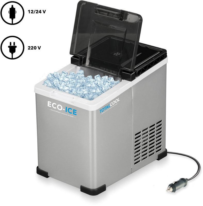 Machine à glaçons allume-cigares 12v ou 24v ECO-ICE TCG16 TOTALCOOL