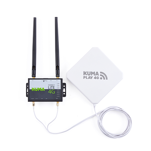 Pack Router 4G + antenne ampli intérieure KUMA