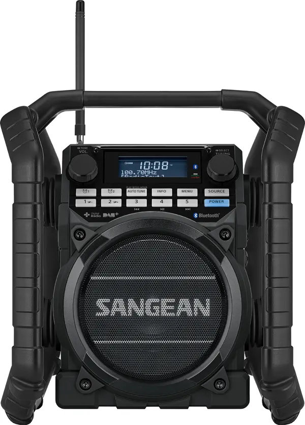 Radio de chantier DAB+/FM durcie