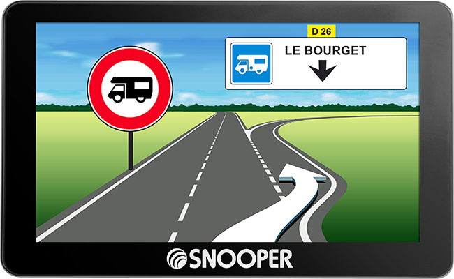 Gps camping-car snooper ventura cc2200 SNOOPER Pas Cher