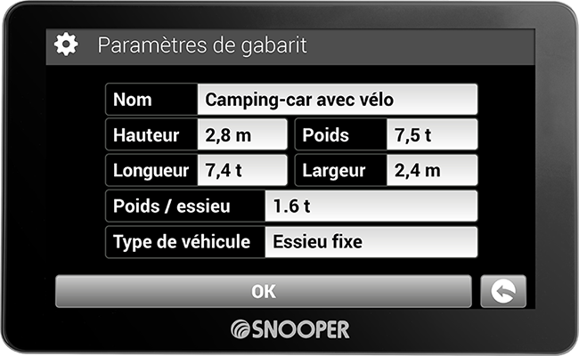 SNOOPER CC5400 Premium