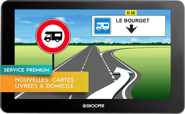 GPS camping car Snooper CC6200 Essentiel: Achetez en ligne