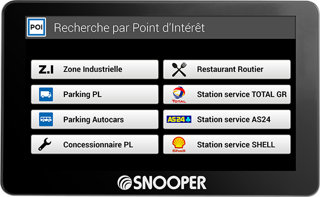 Snooper PL2200 - GPS Poids Lourd au meilleur prix sur