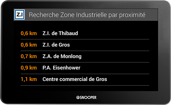 GPS Poids lourds : Snooper PL6600