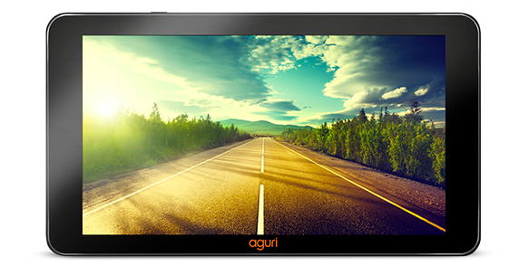 GPS Autocar AGURI AC7800 - 7 Pouces, Wifi, Android, Carte Europe 48 pays, Info Trafic, 6 accessoires inclus