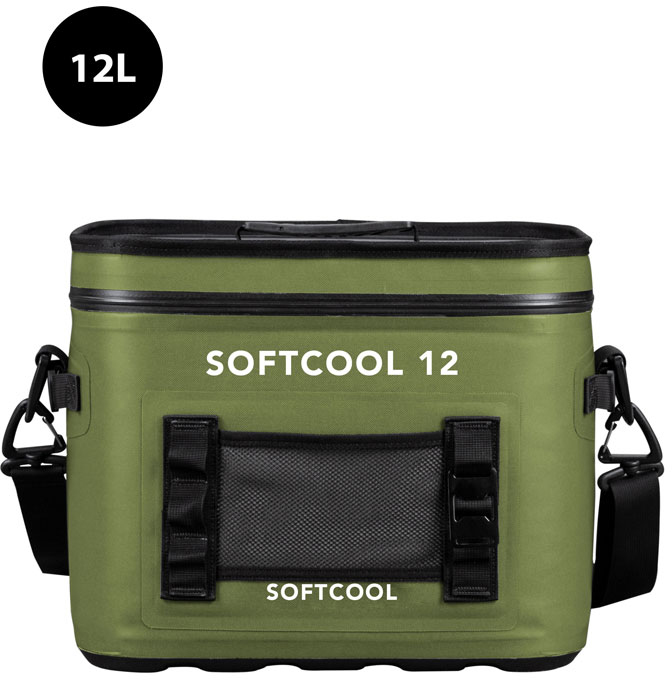 Glacière souple 12 Litres Verte