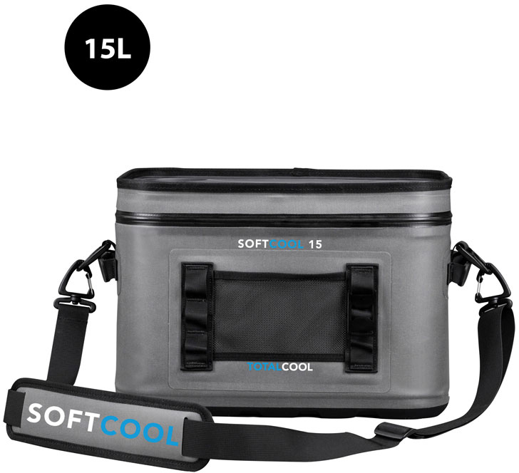 Glacière souple 15 Litres Grise